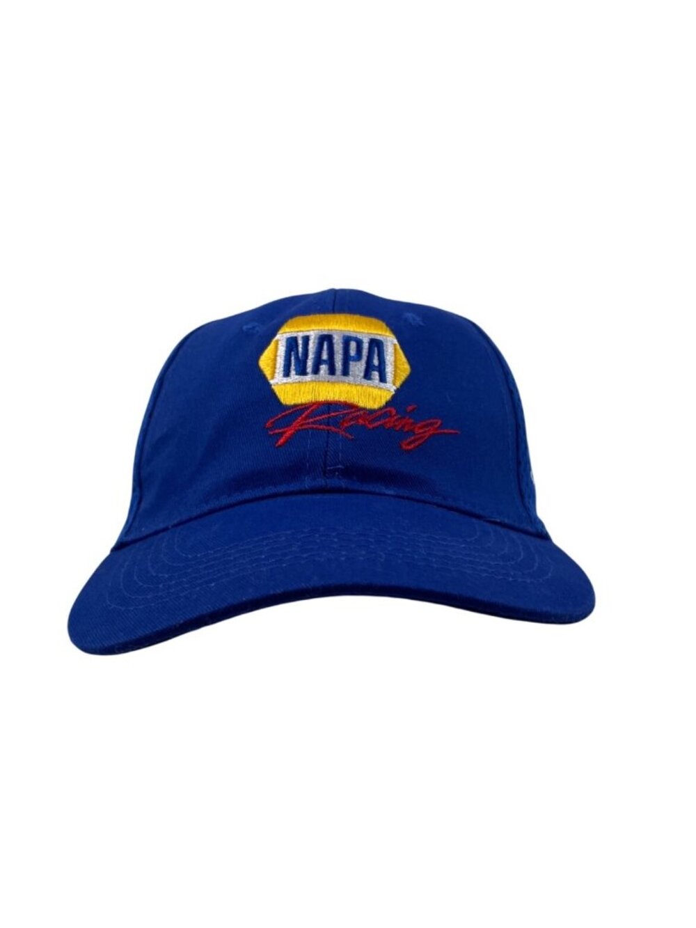 NAPA Racing Embroidered Adjustable Blue Hat With Mesh Back - Picture 2 of 6